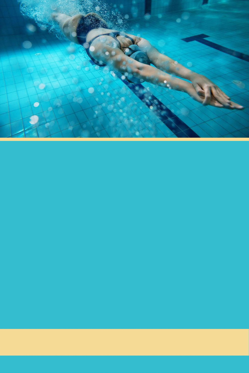 游泳培训招生，PSD分层高清JPG素材，创意图片设计下载