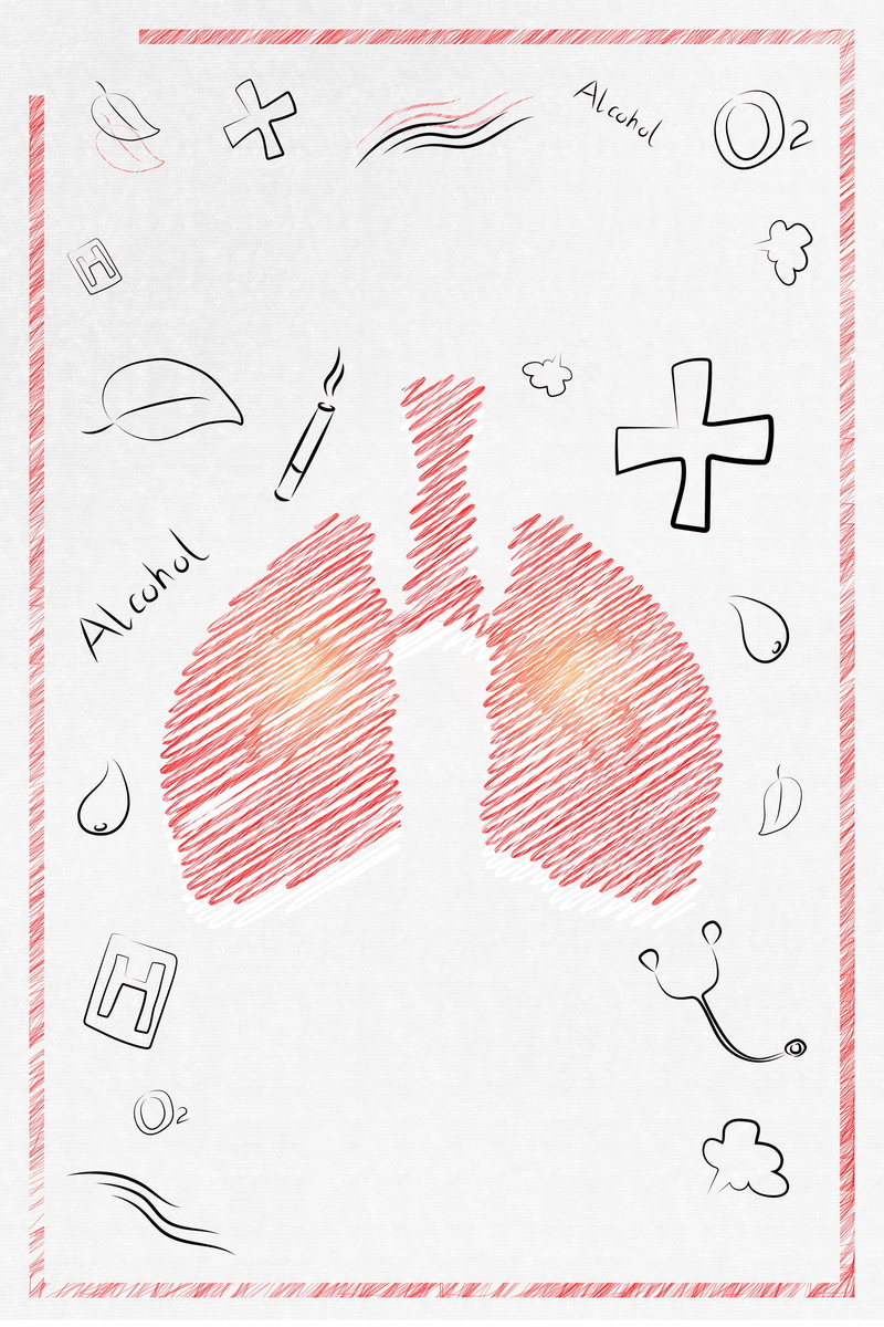 肺健康公益设计，高清JPG图片及其他创意素材下载
