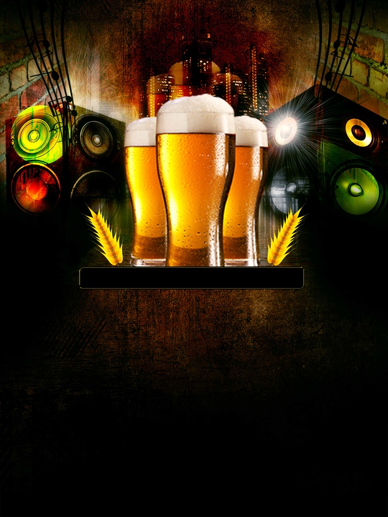 高清酒吧音乐广告背景图，另类JPG设计素材，一键下载