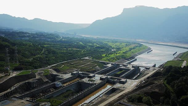 高清三峡大坝全景PNG透明底图，摄影风景素材，设计资源免费下载