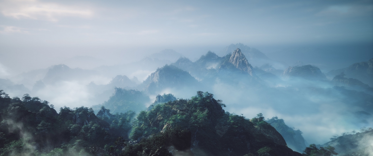 《黑神话，悟空》绝美游戏风景壁纸 - 4K高清带鱼屏专享（3440x1440），一键下载尽享视觉盛宴