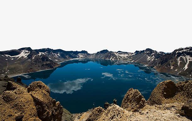 精选长白山风光高清PNG透明背景图，摄影美景素材，设计必备下载