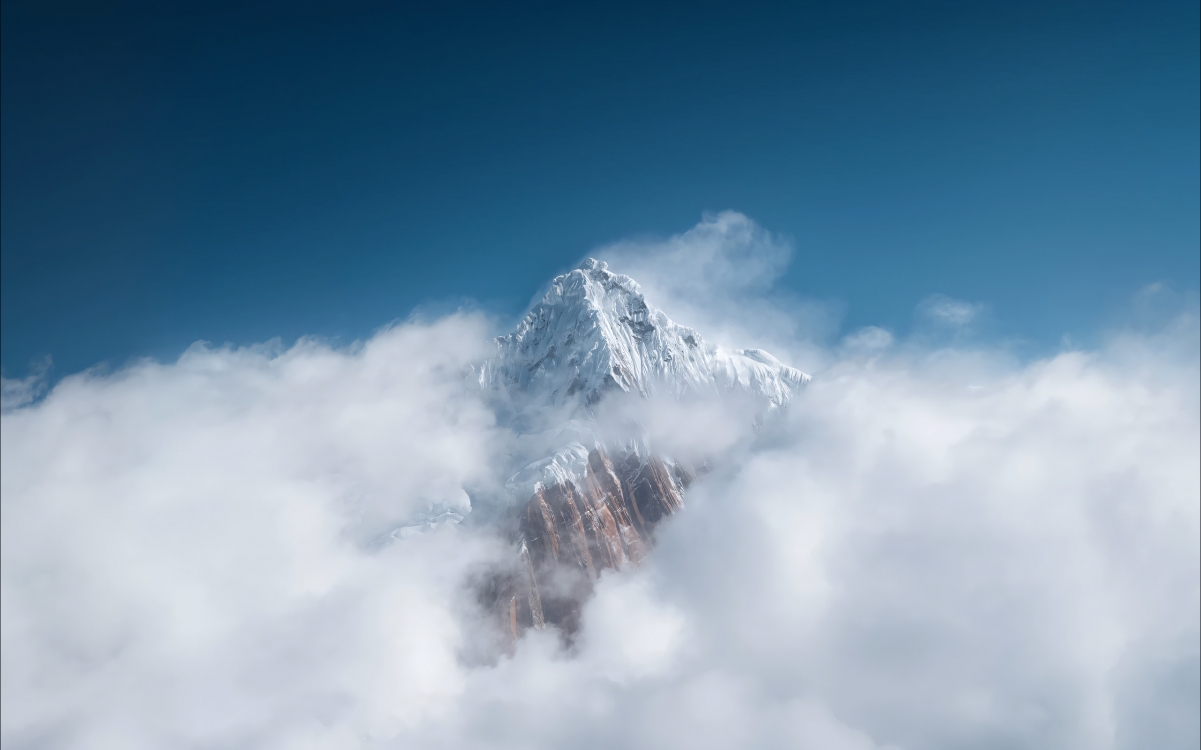 雪山云景2560x1600超清壁纸下载