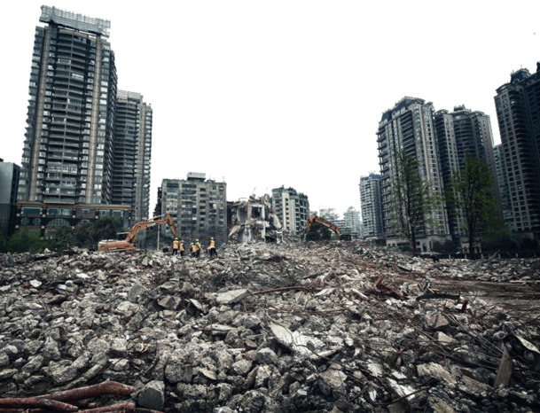 地震后场景高清PNG免抠元素及设计素材下载