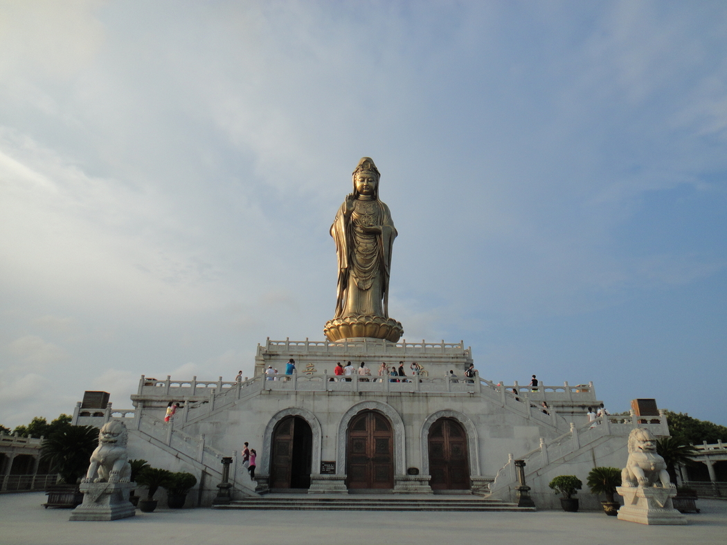 南海观音33米高4K风景壁纸 高清2592x1944图片下载