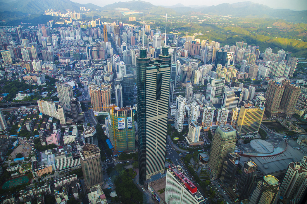 深圳地王大厦4K风景摄影图片，高清壁纸2048x1365免费下载