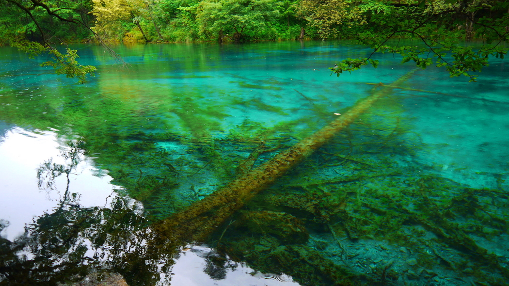 九寨沟4K超清自然风景壁纸 2000x1124 下载