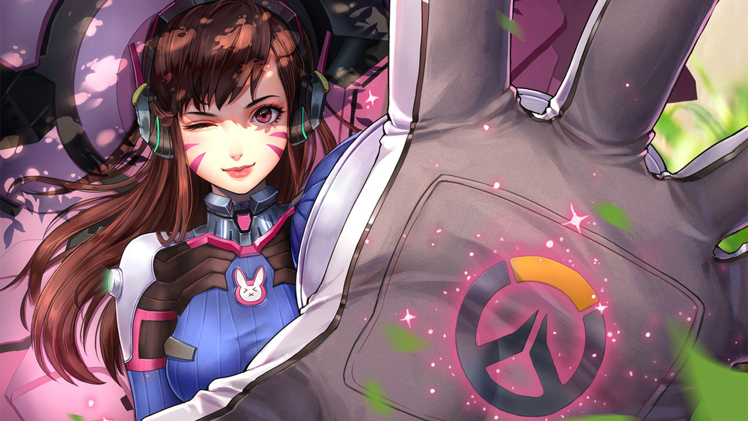 守望先锋DVA 4K动漫游戏壁纸高清1920x1080下载