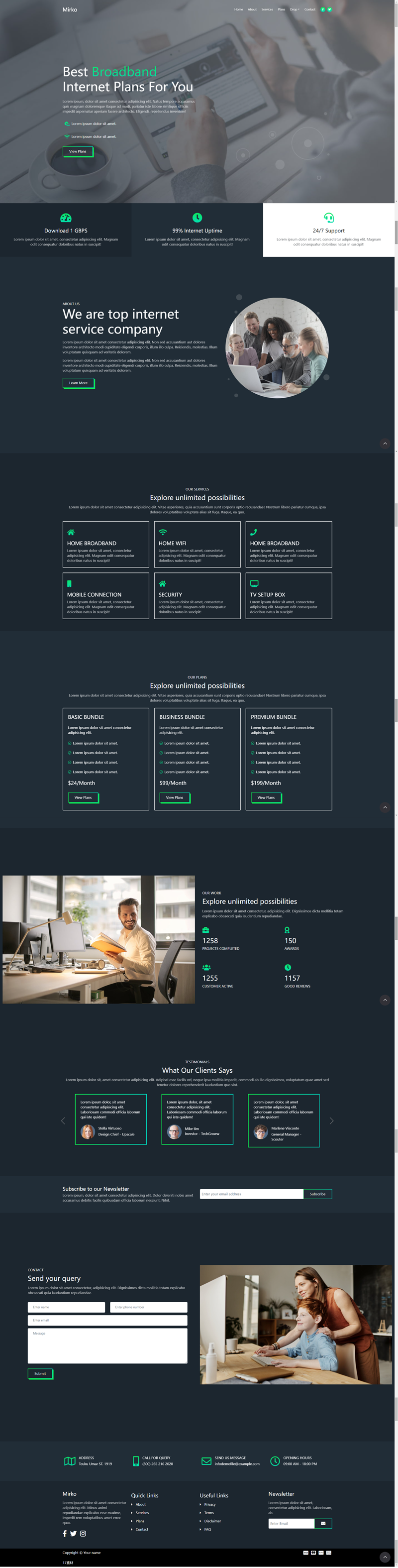 网页设计代码，网络服务网站搭建bootstrap