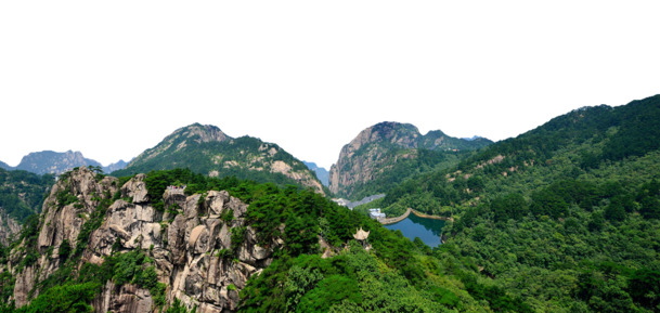 黄山自然风光高清PNG透明背景图片素材下载