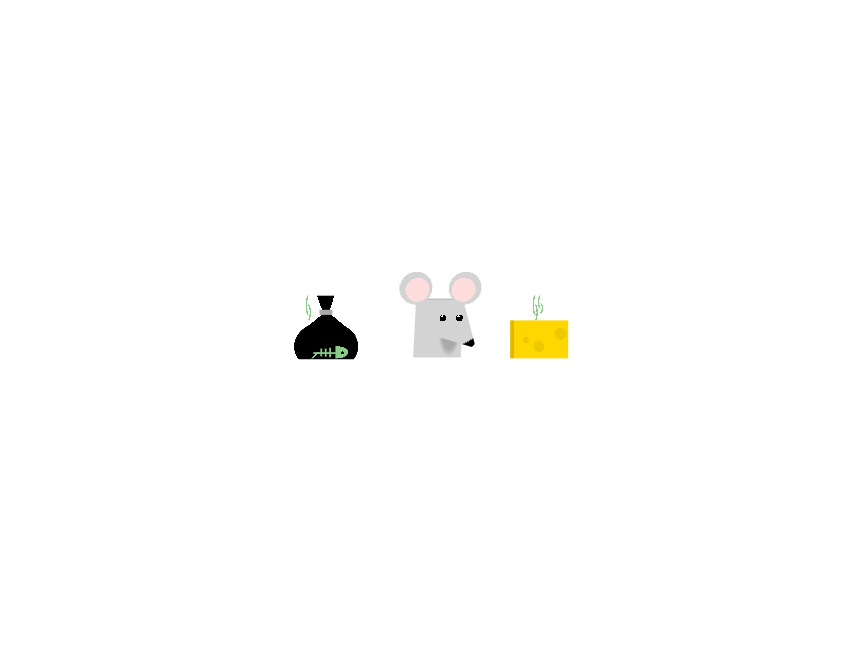 卡通点击旋转动画css老鼠插画素材
