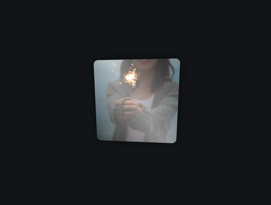 闪亮卡片制作css倾斜代码下载