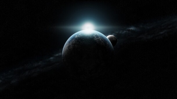 日食星球宇宙探索PNG透明背景设计素材下载