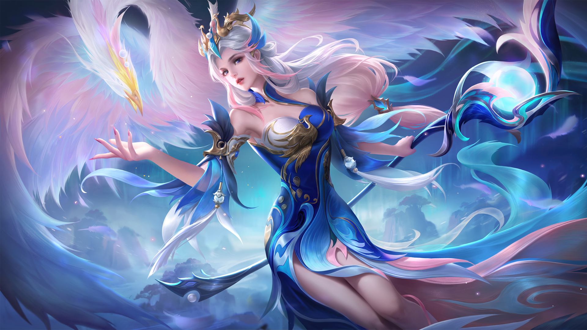 王者荣耀王昭君星元青鸾有意高清无水印壁纸