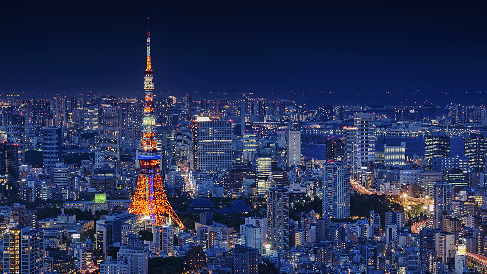 日本城市风景壁纸唯美图片