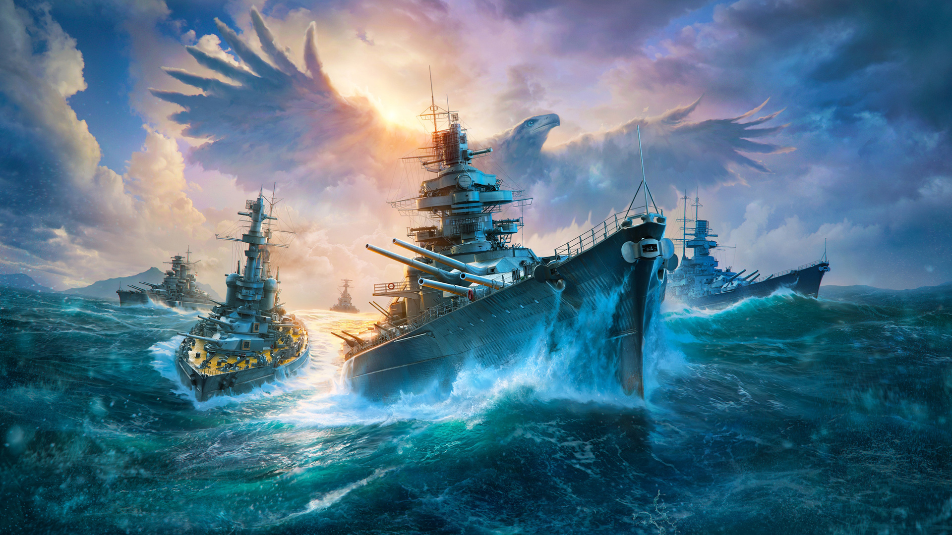战舰世界2K游戏桌面壁纸