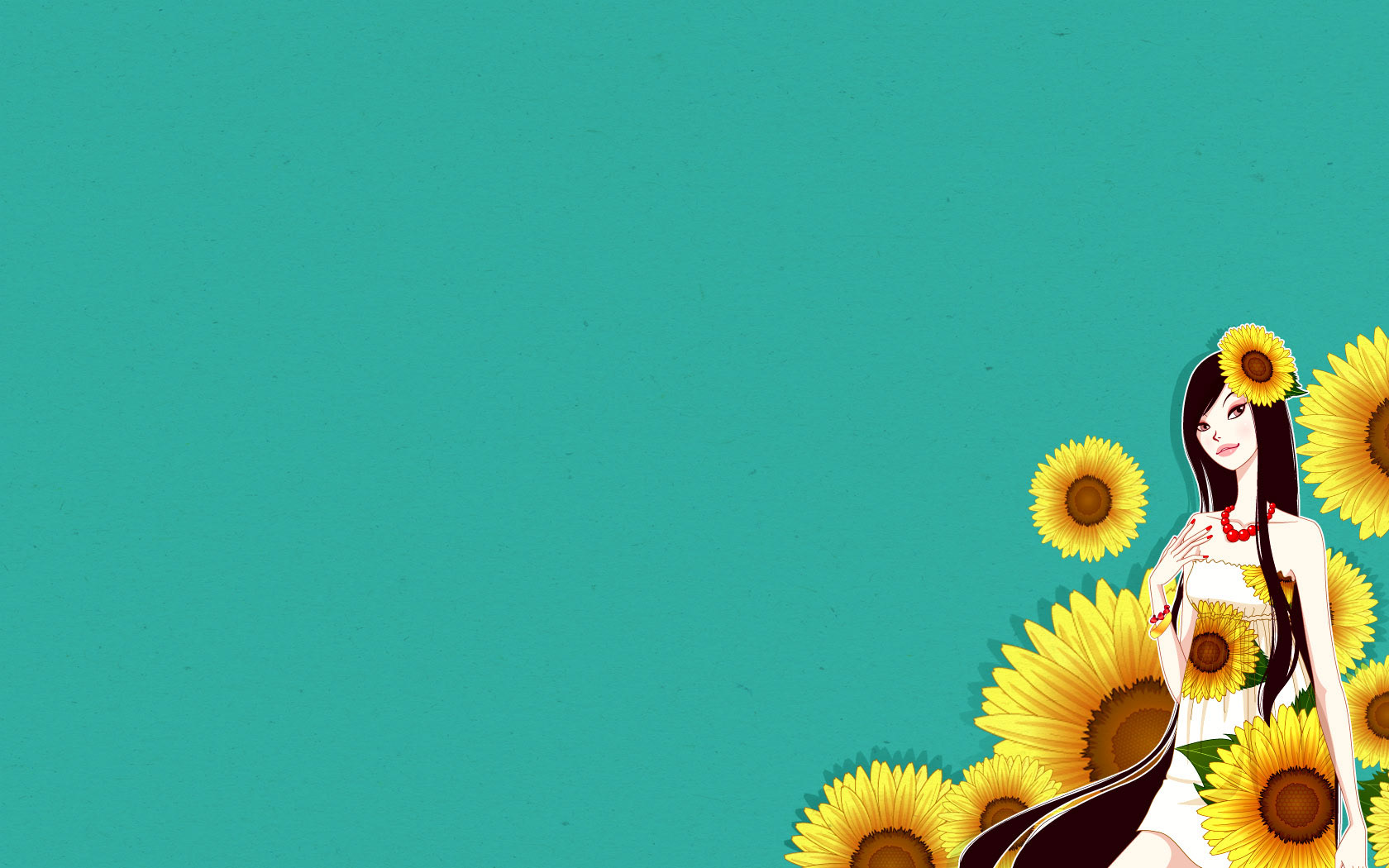 sunflower向日葵桌面背景
