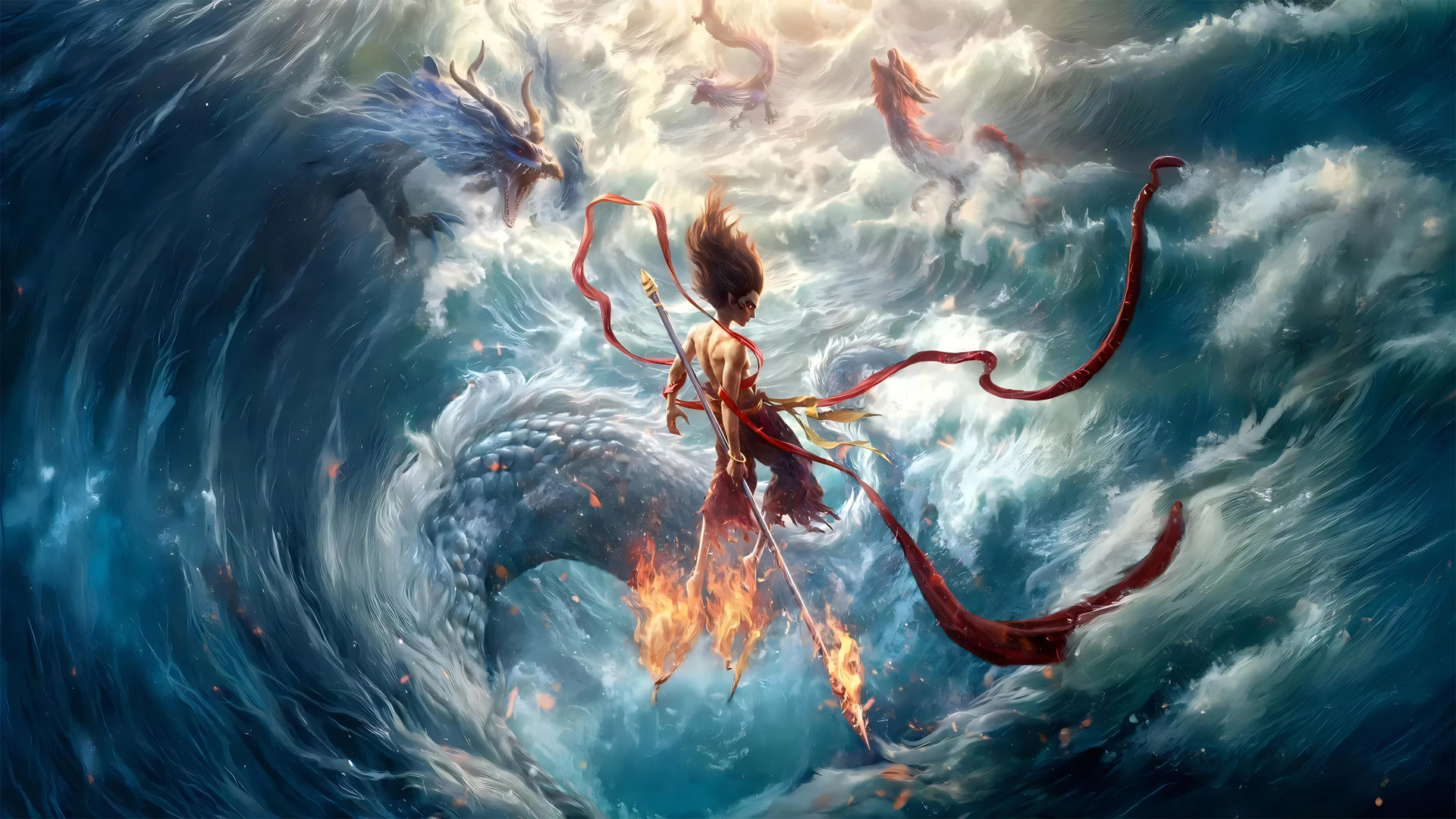 哪吒之魔童闹海 龙王 高清桌面壁纸