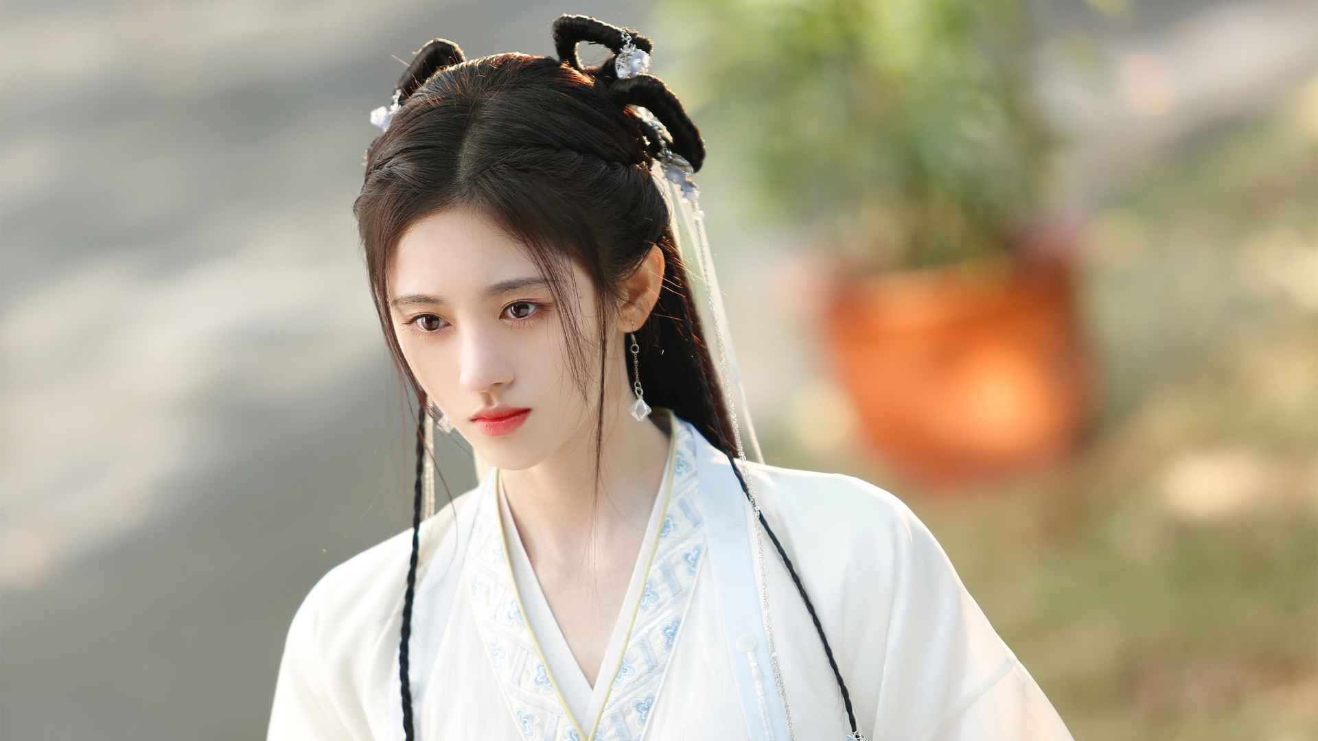 鞠婧祎古装壁纸