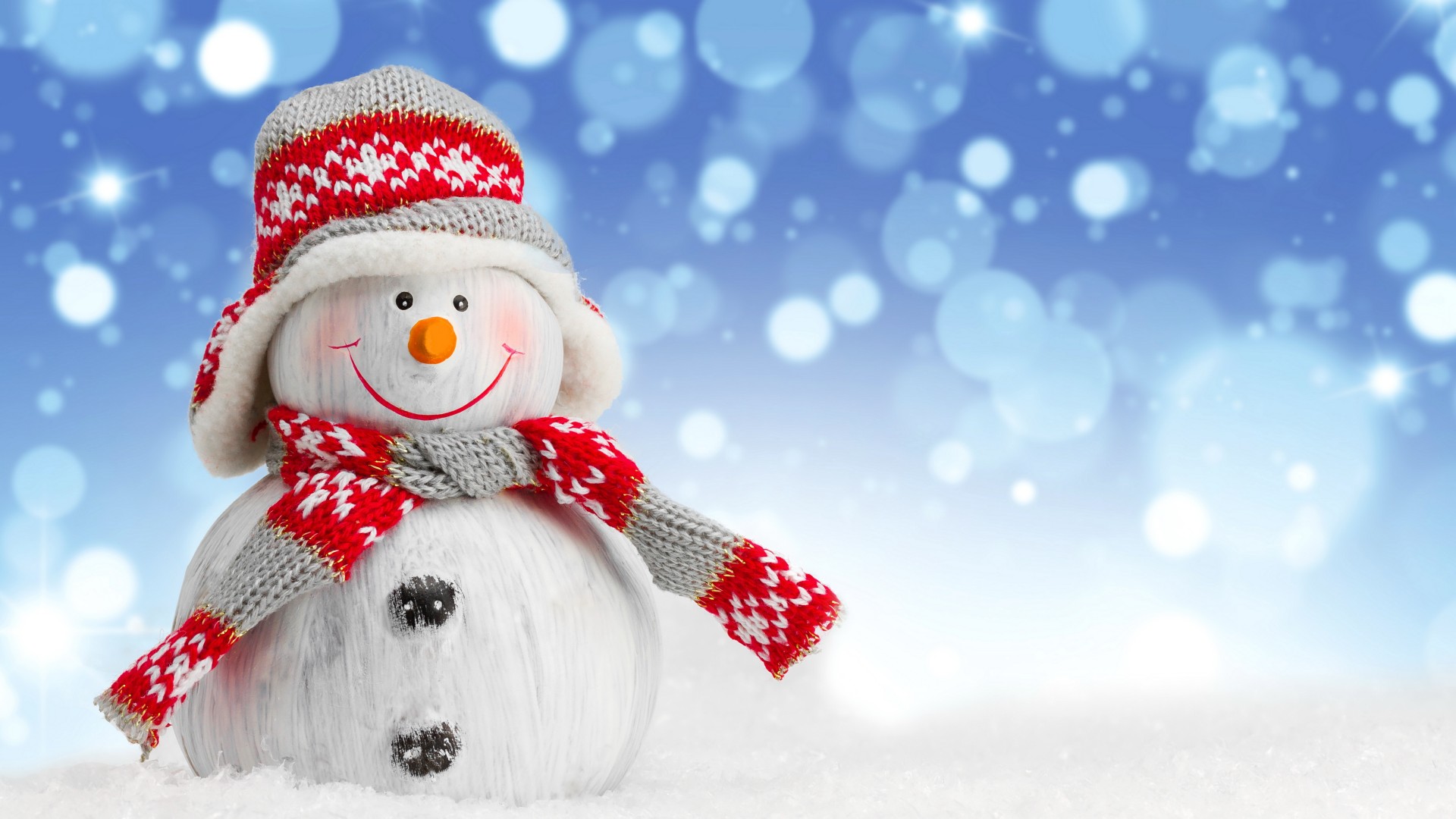 冬天，雪，圣诞节，雪人，冬天的图片，可爱壁纸
