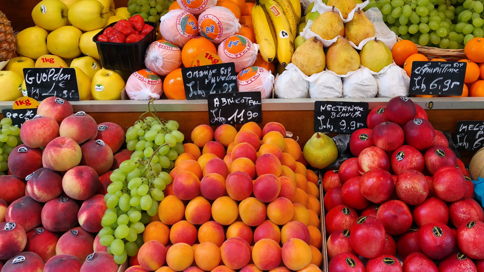 水果大全,超市,水果,马路市场,壁纸