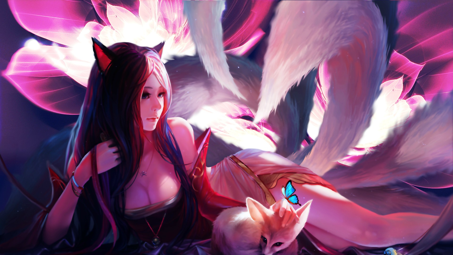 阿狸英雄联盟LOL桌面壁纸