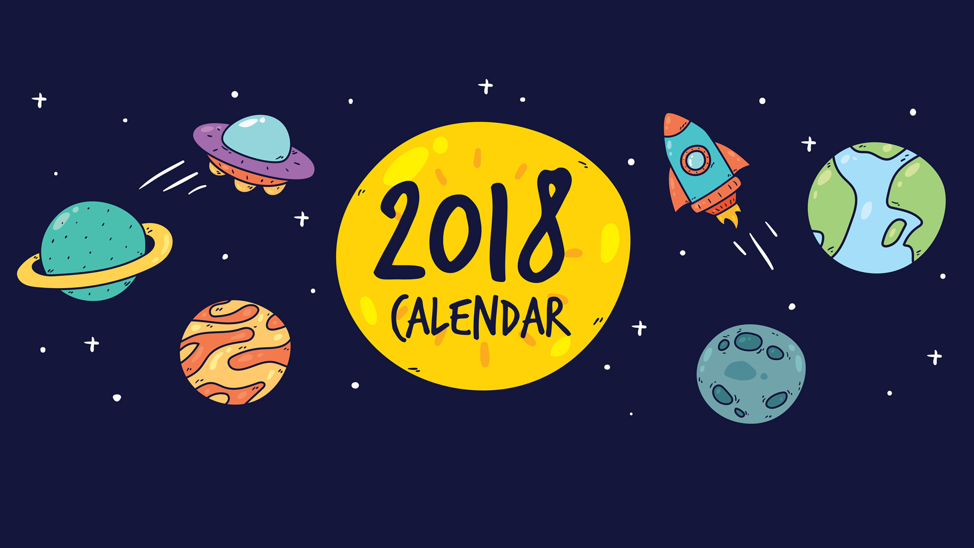 2018宇宙太空桌面壁纸