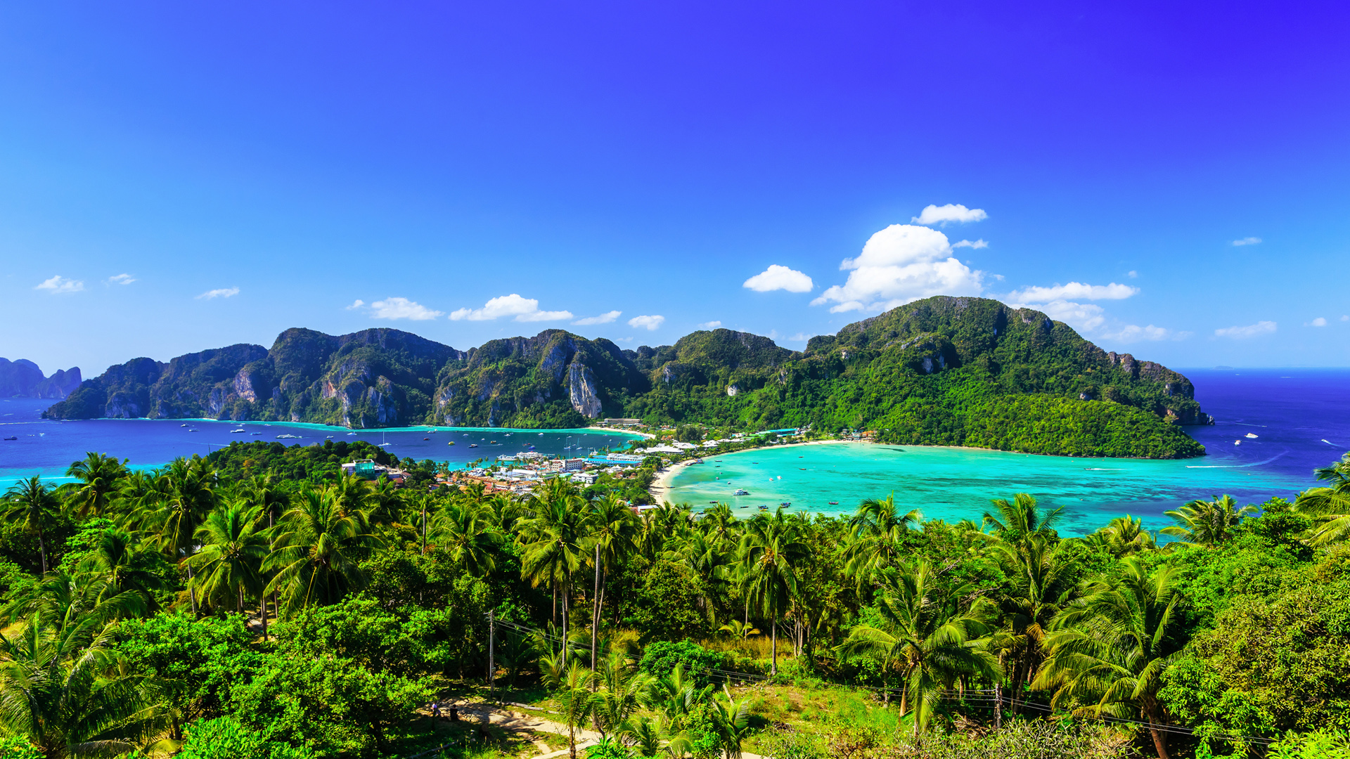 泰国甲米岛风景2K桌面壁纸