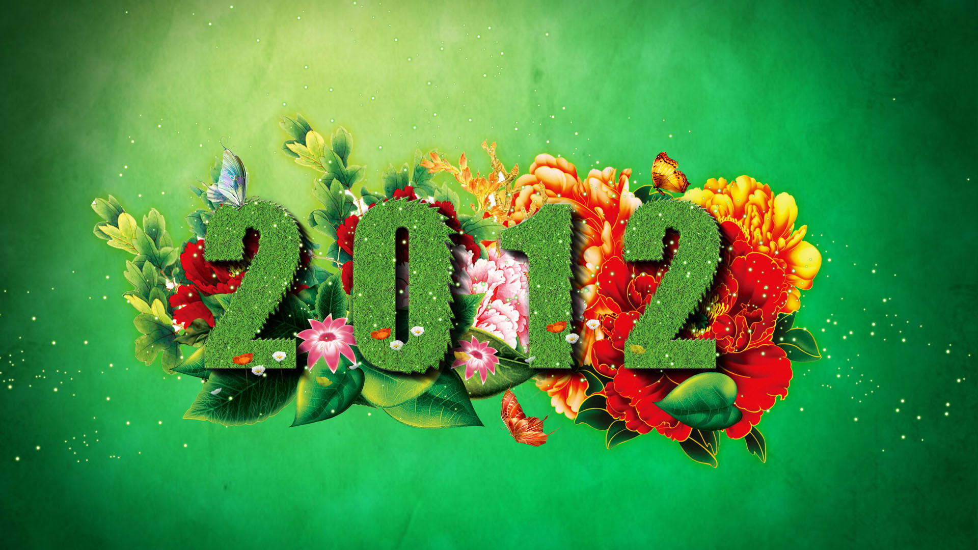 喜迎2012年新年图片壁纸
