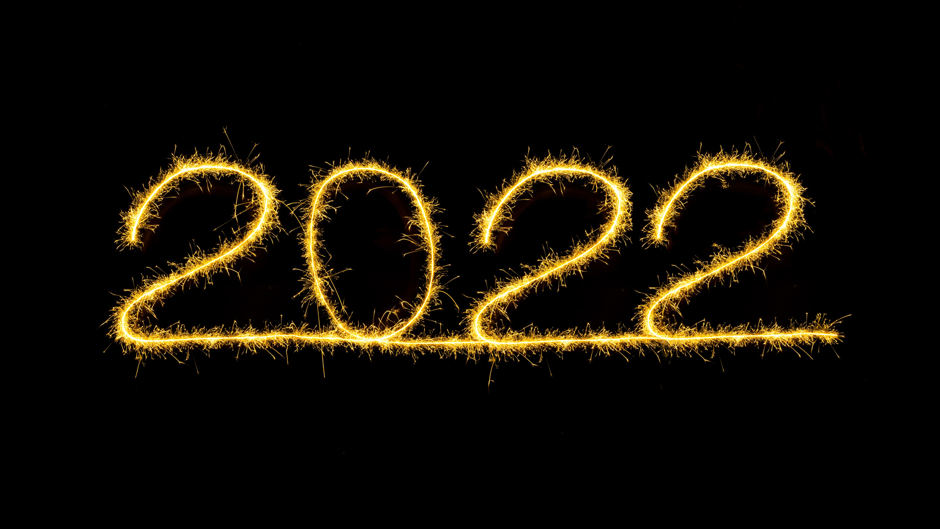 2022年数字烟火个性壁纸