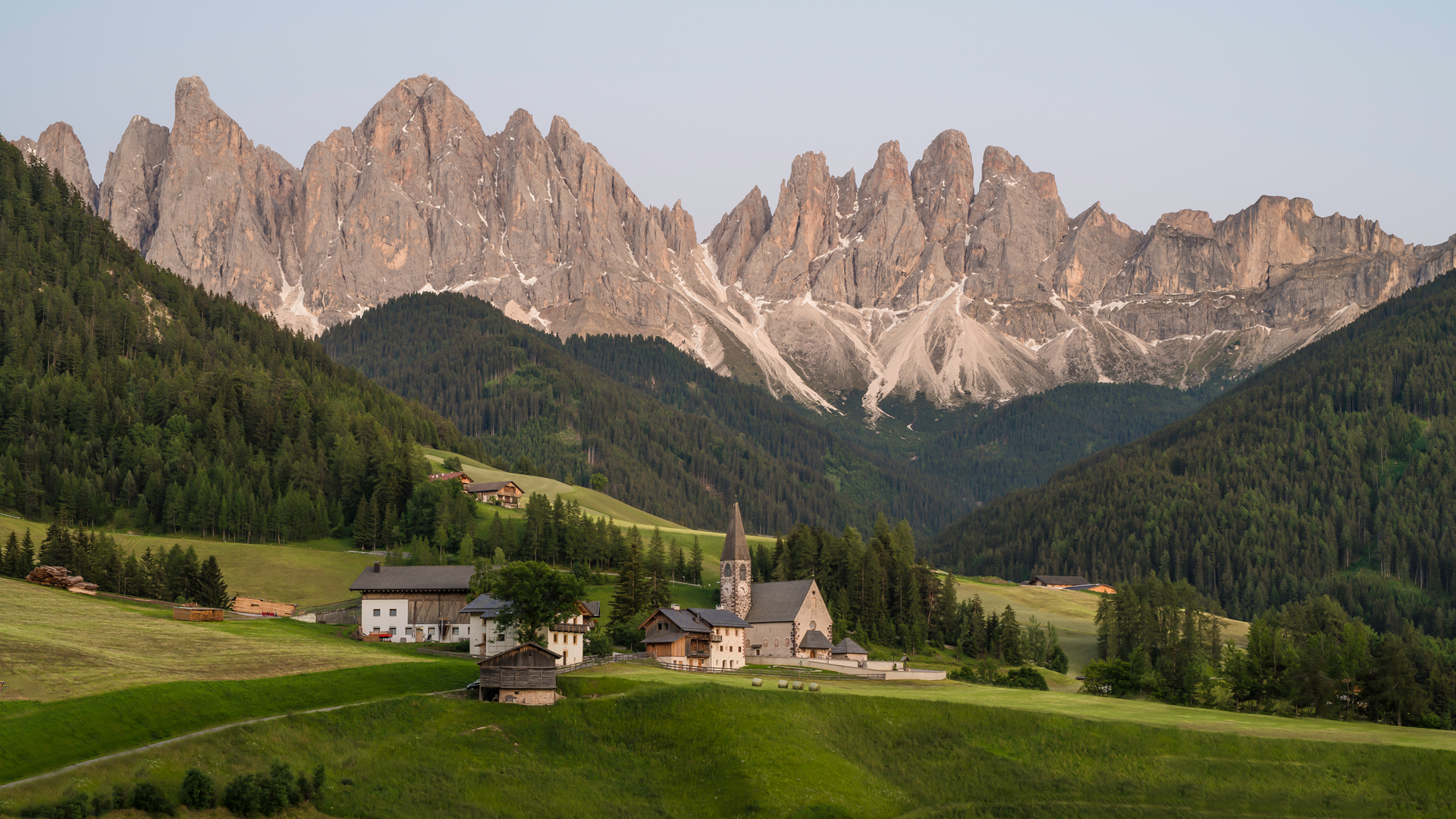 阿尔卑斯山 意大利Dolomite山脉风景壁纸