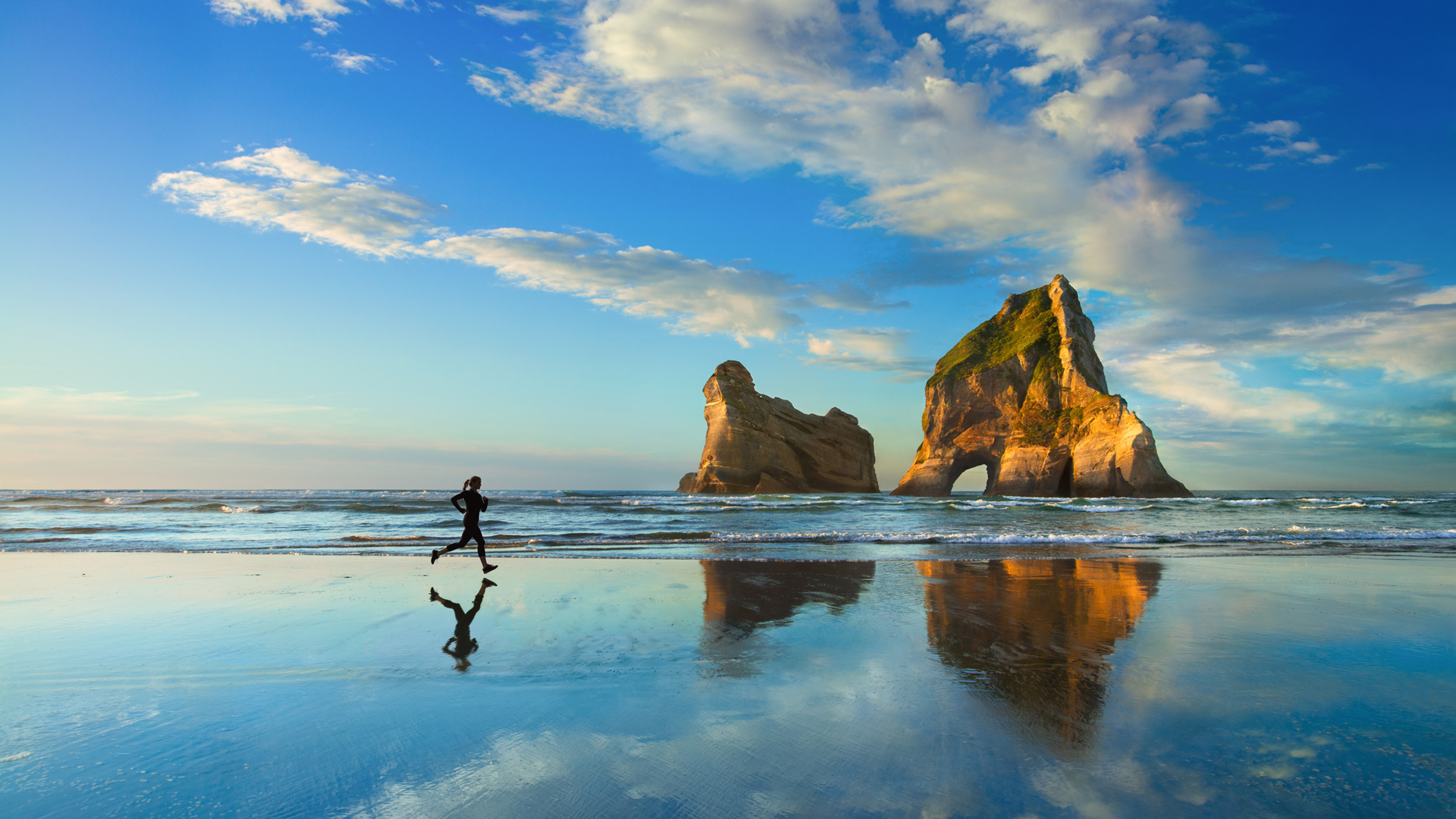 windows10美丽的海边风景2K桌面壁纸