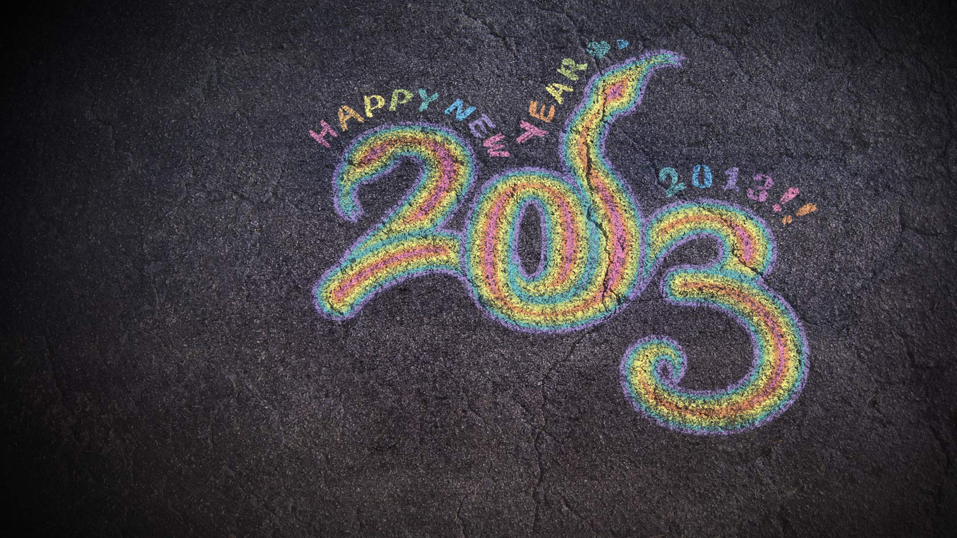 2013精美创意新年桌面壁纸