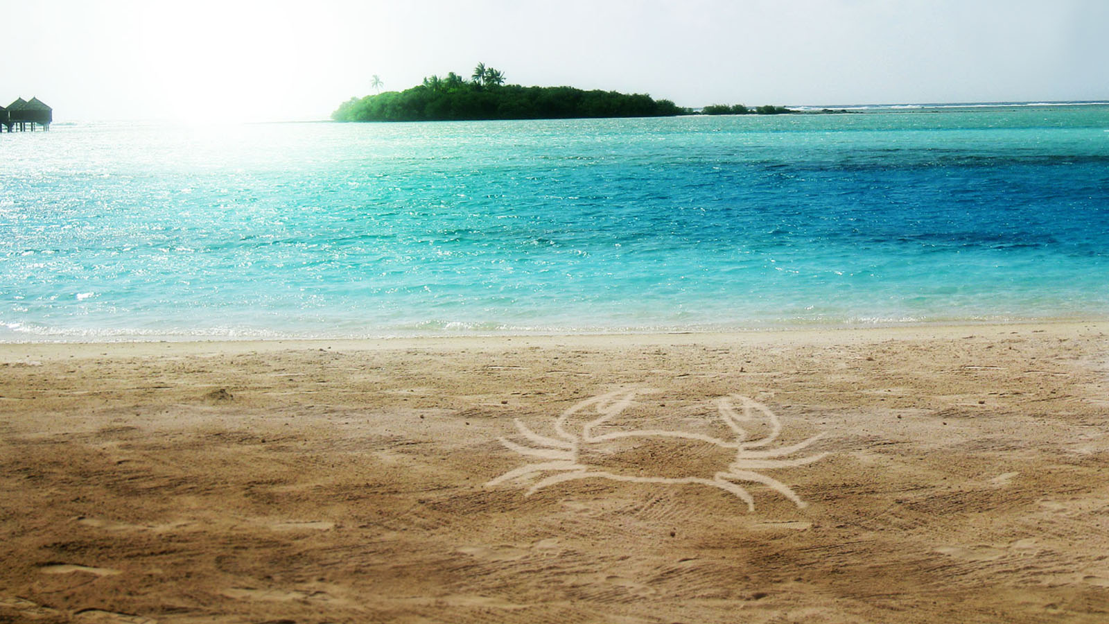 美丽海岛风景桌面壁纸