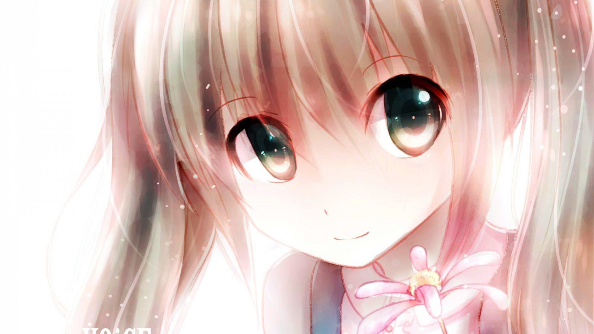 可爱小女孩，Vocaloid，初音未来桌面壁纸