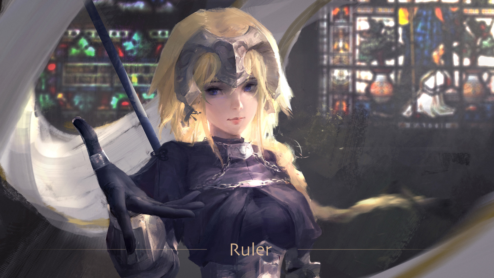 圣女贞德 fate命运 Ruler壁纸