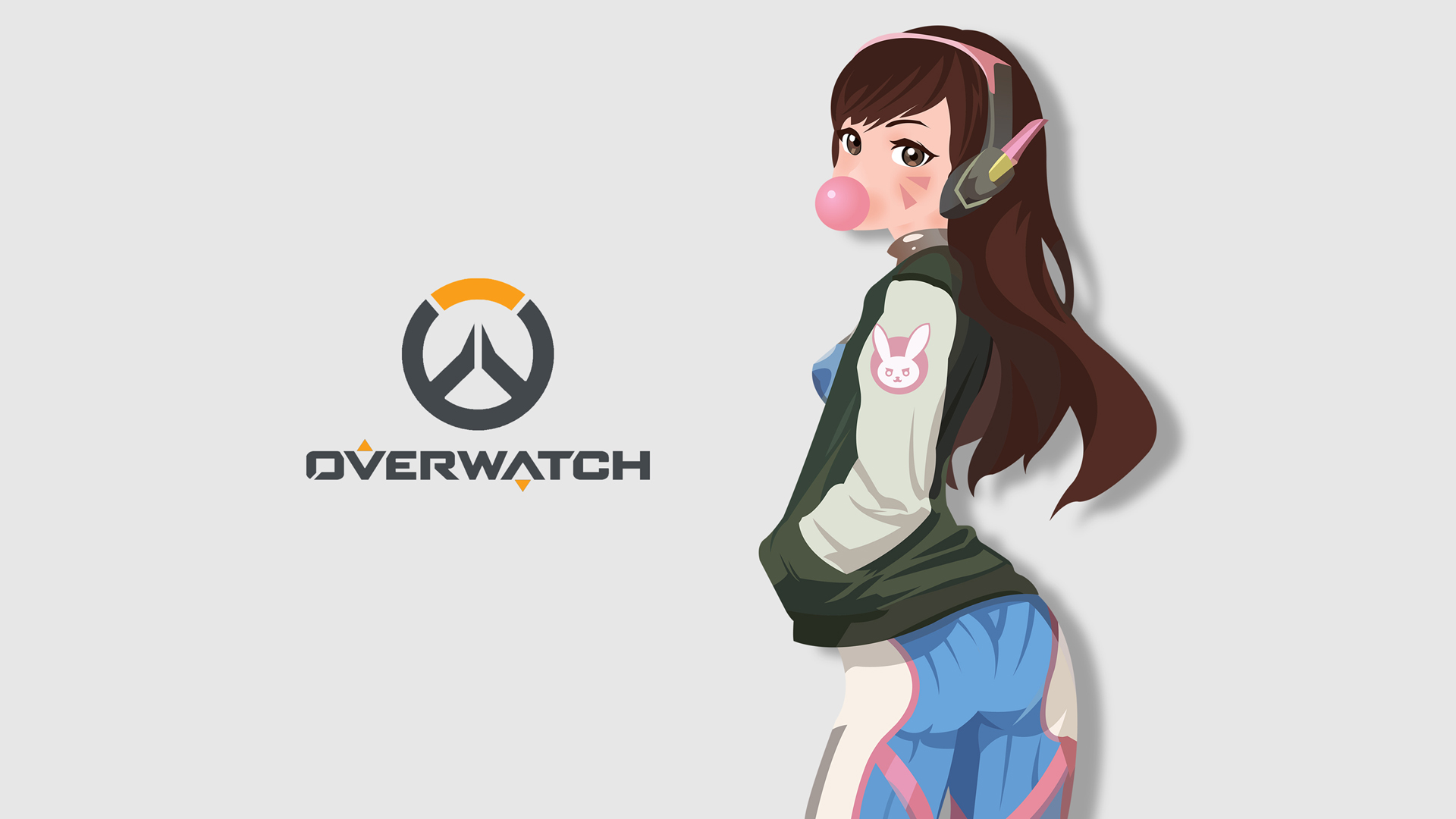 守望先锋dva 2K桌面壁纸