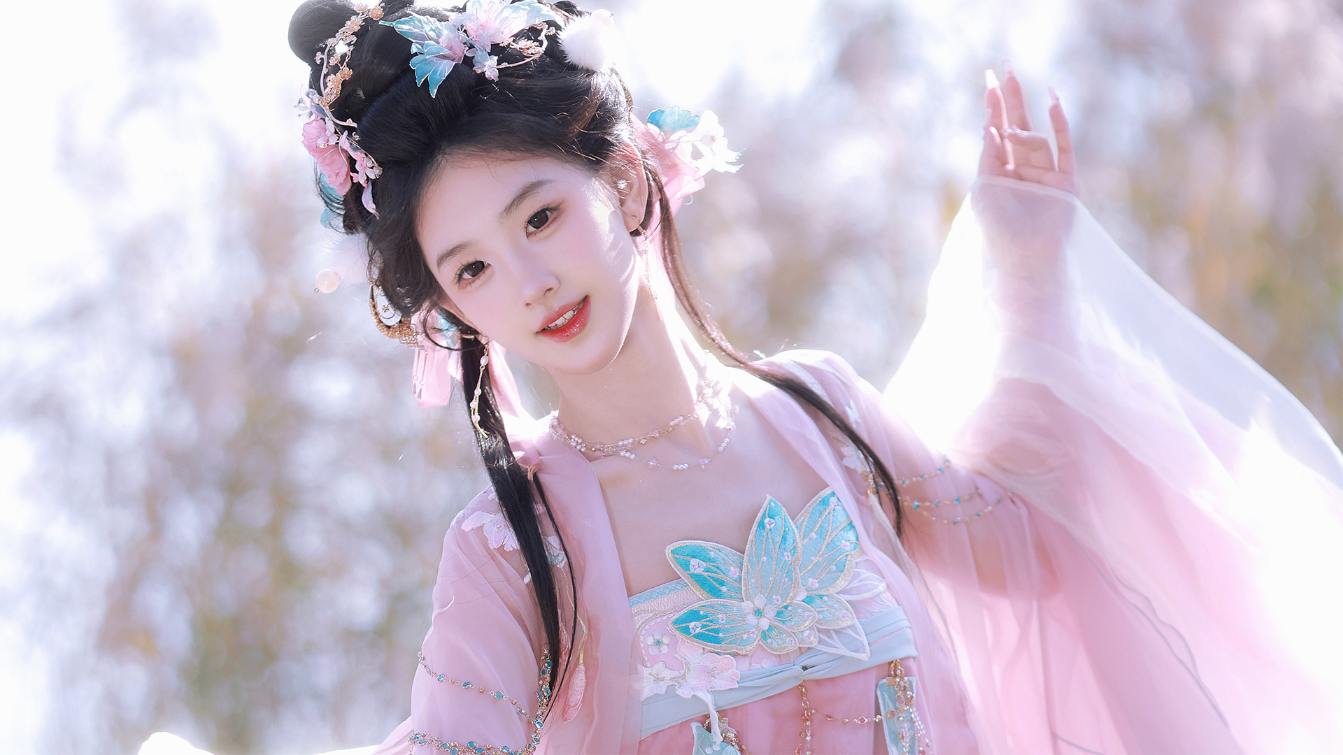 黄玉瑶国风大典美女高清壁纸