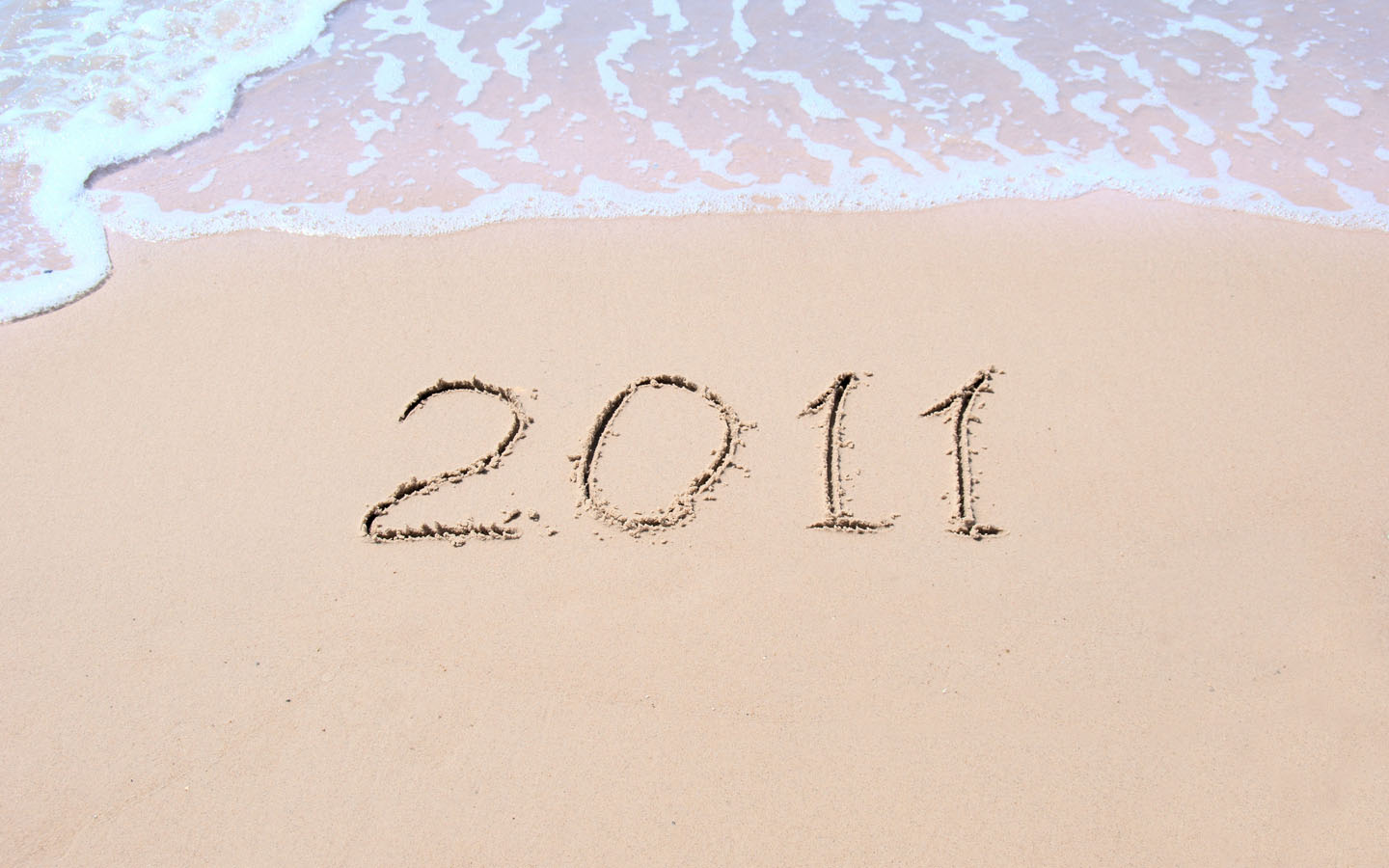 2011海边沙滩壁纸
