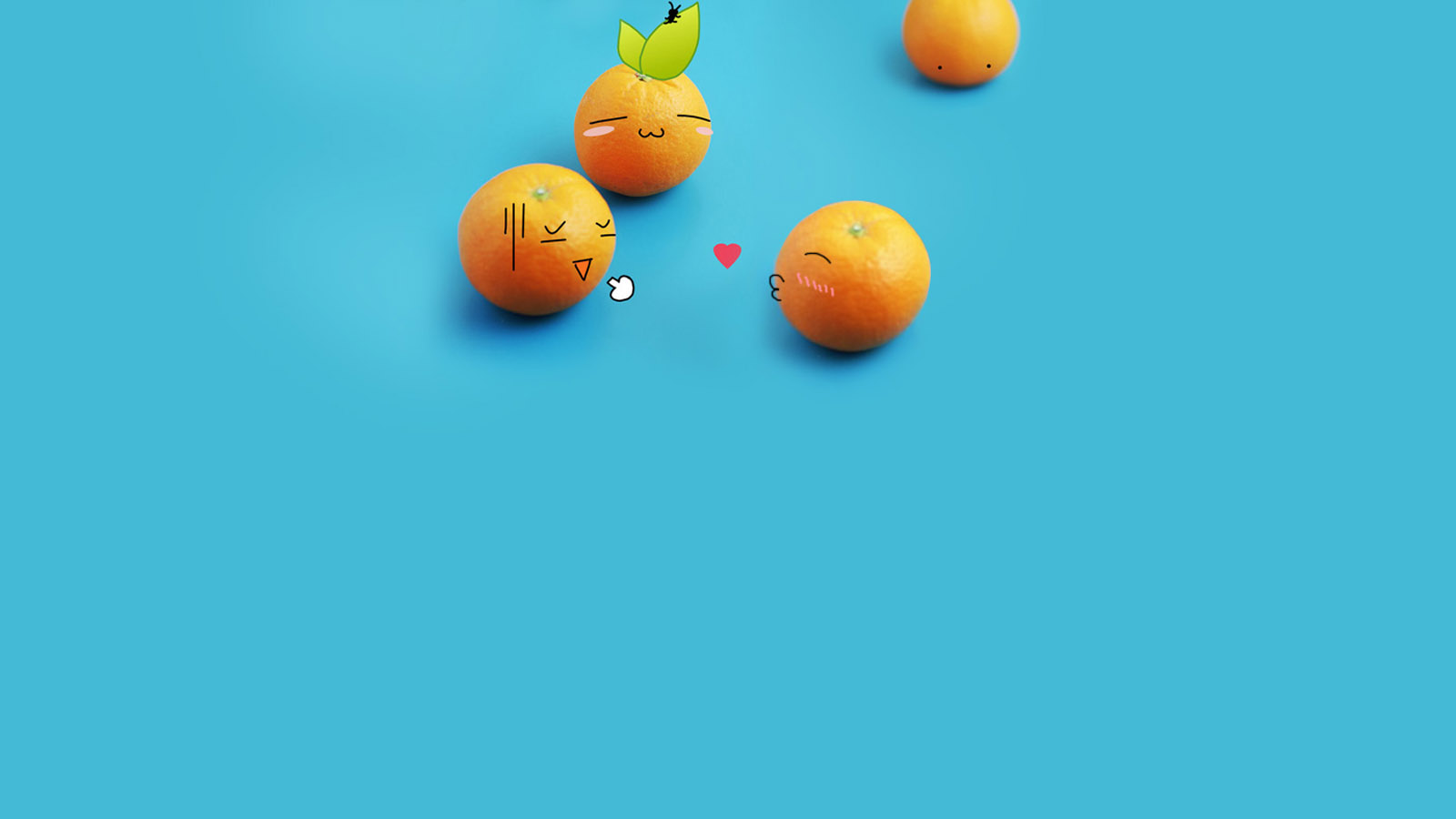 大橙小事电脑桌面图片