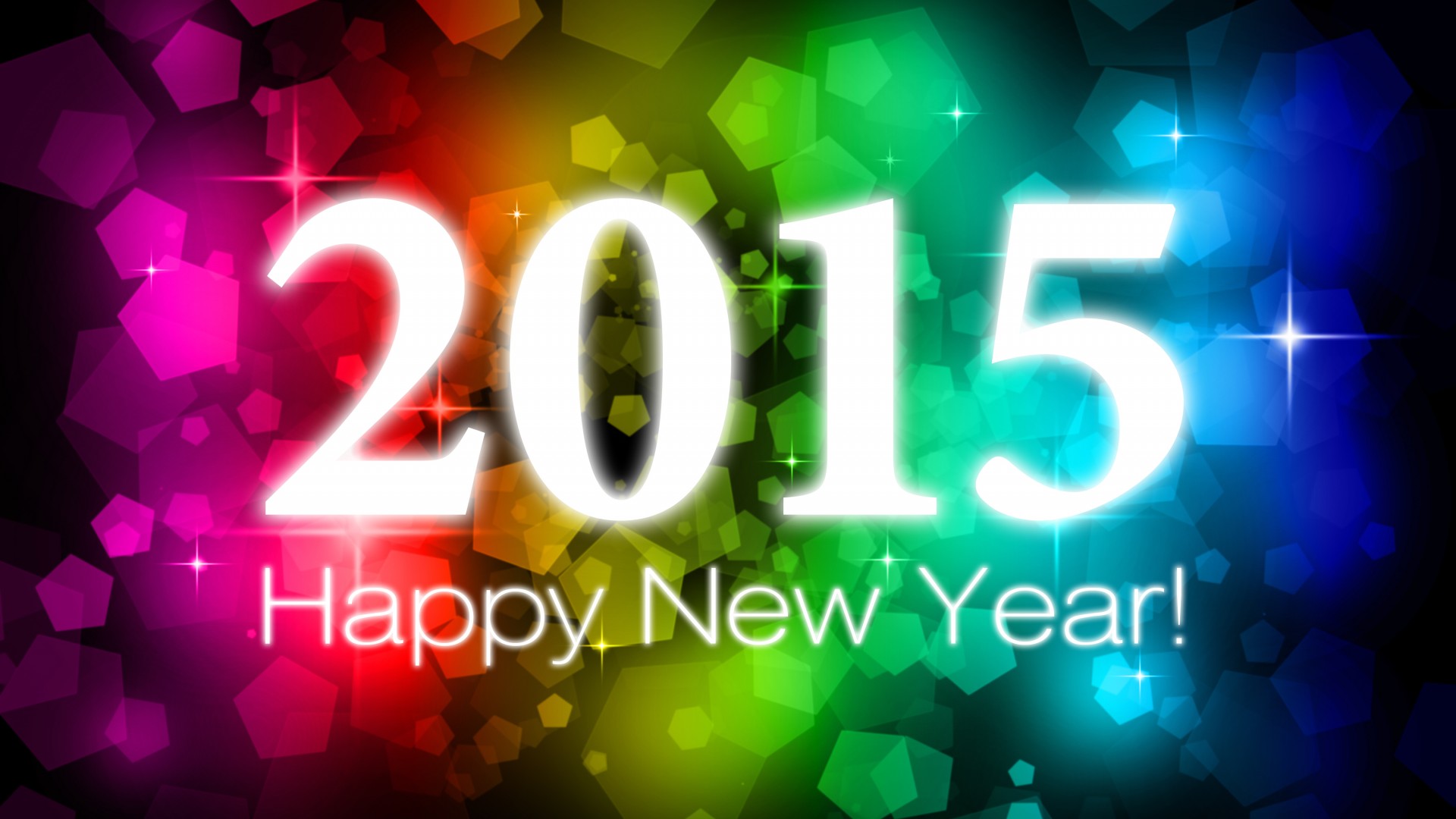 新年快乐,2015年的图片,2015年绚丽多彩精美桌面壁纸