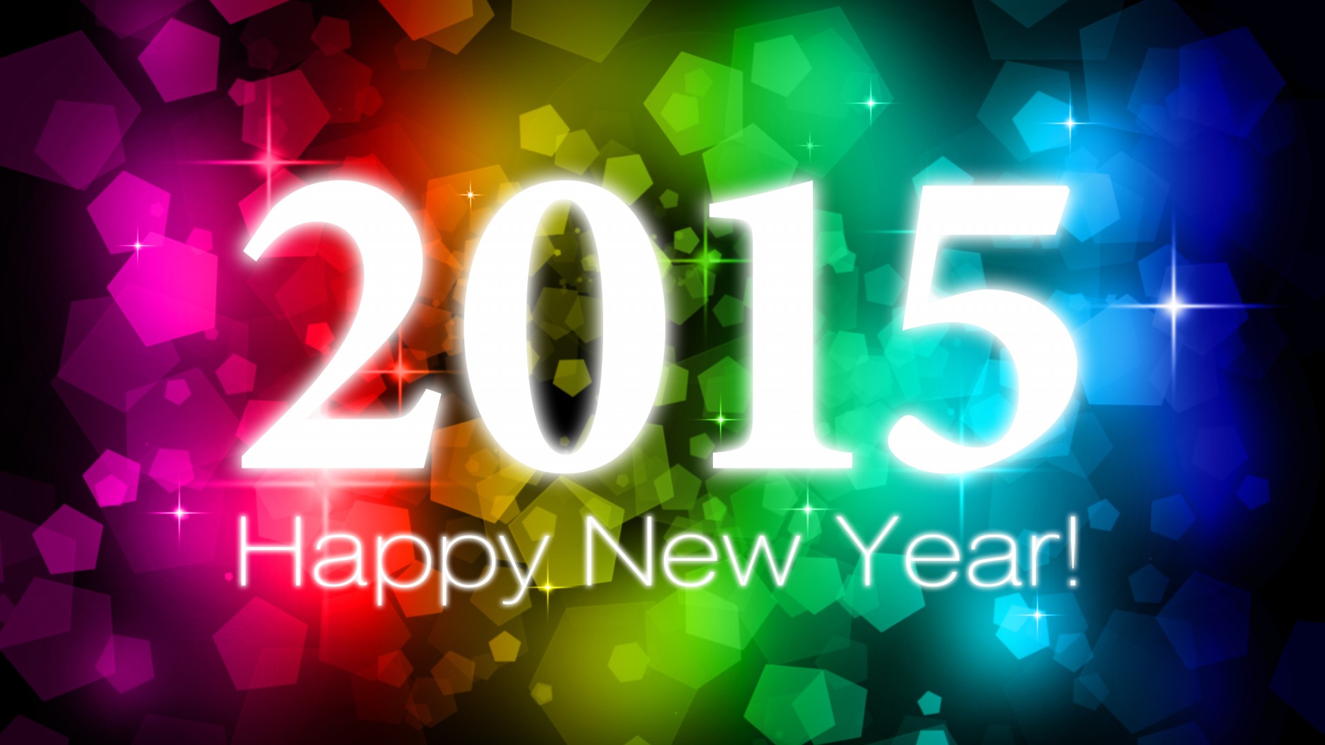 新年快乐,2015年的图片,2015年绚丽多彩精美桌面壁纸