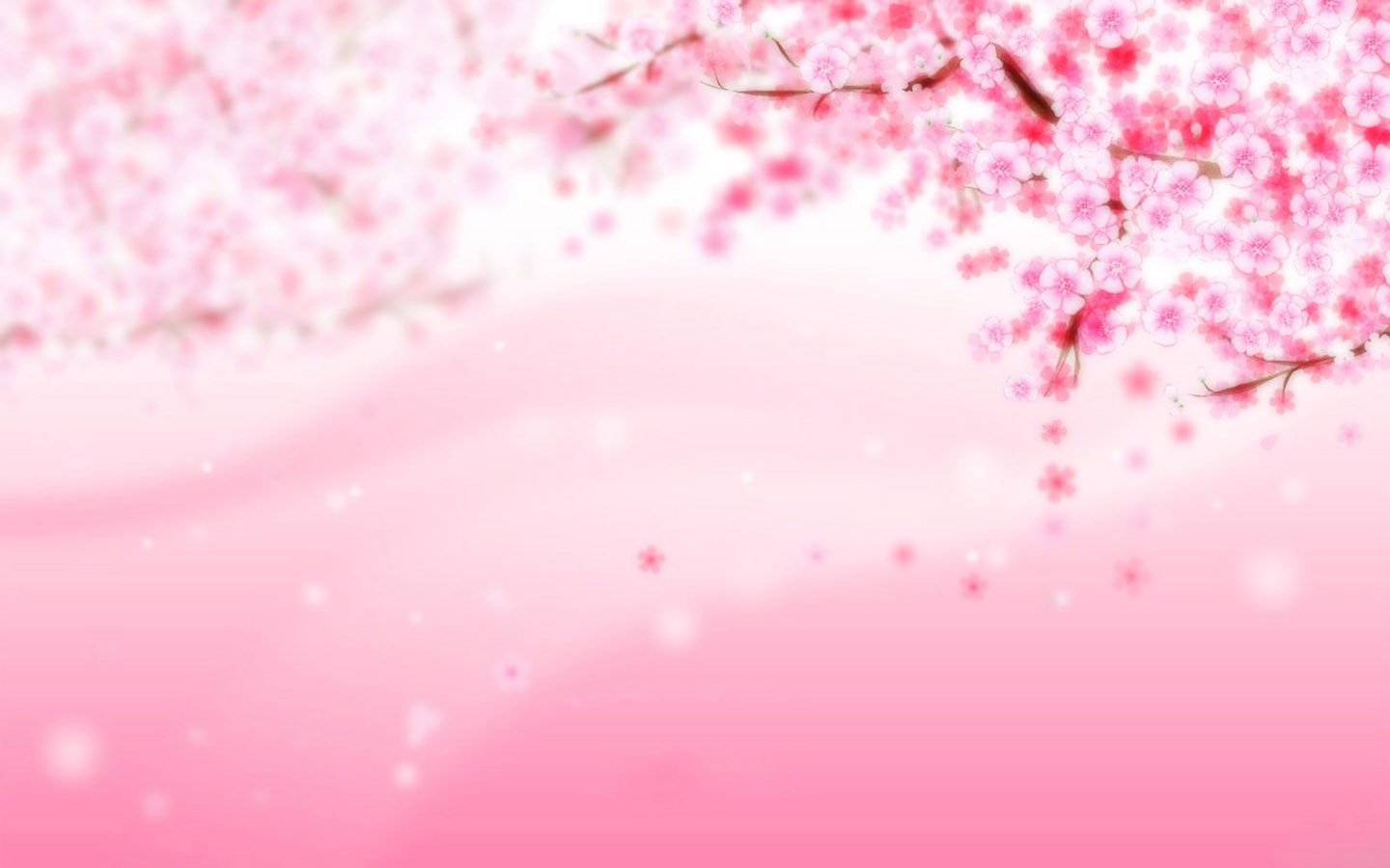 粉红色梅花桌面壁纸
