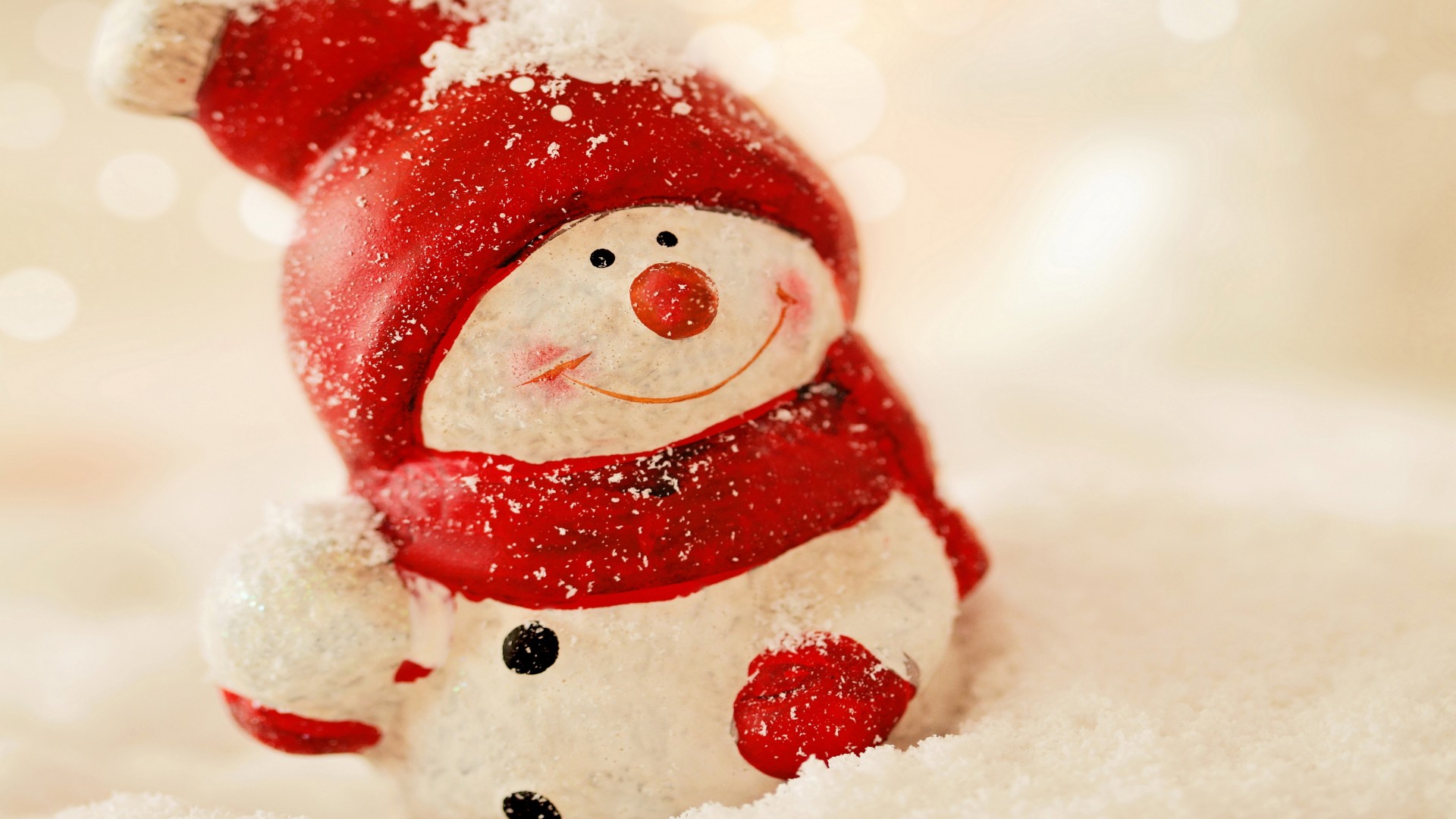 冬天，雪，雪人，快乐圣诞节，冬天的图片，圣诞节壁纸