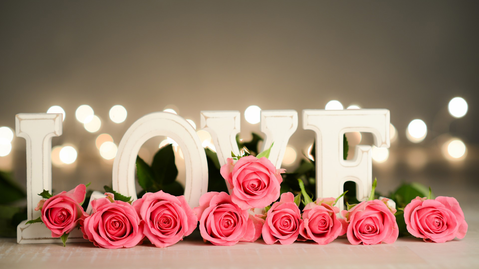玫瑰花，爱，花瓣，LOVE，情人节的图片，壁纸