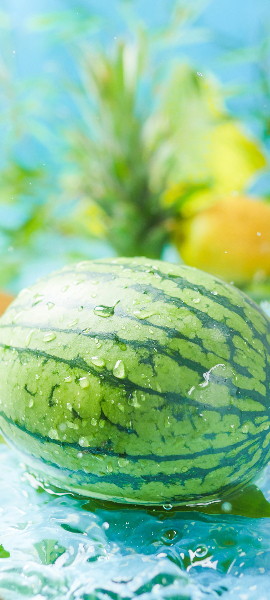 夏天西瓜清新水果手机壁纸