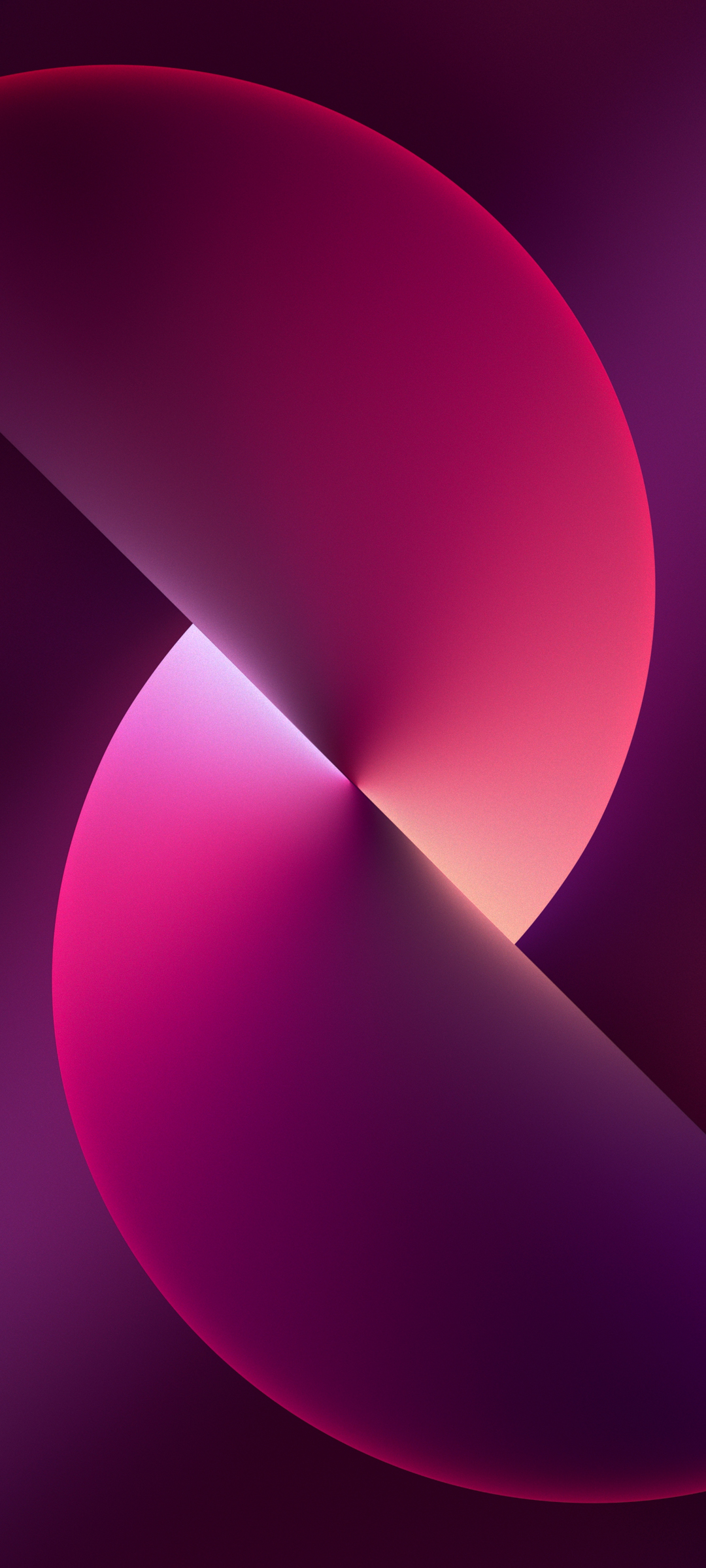 苹果iPhone13Pro 粉紫色 个性全面屏手机壁纸