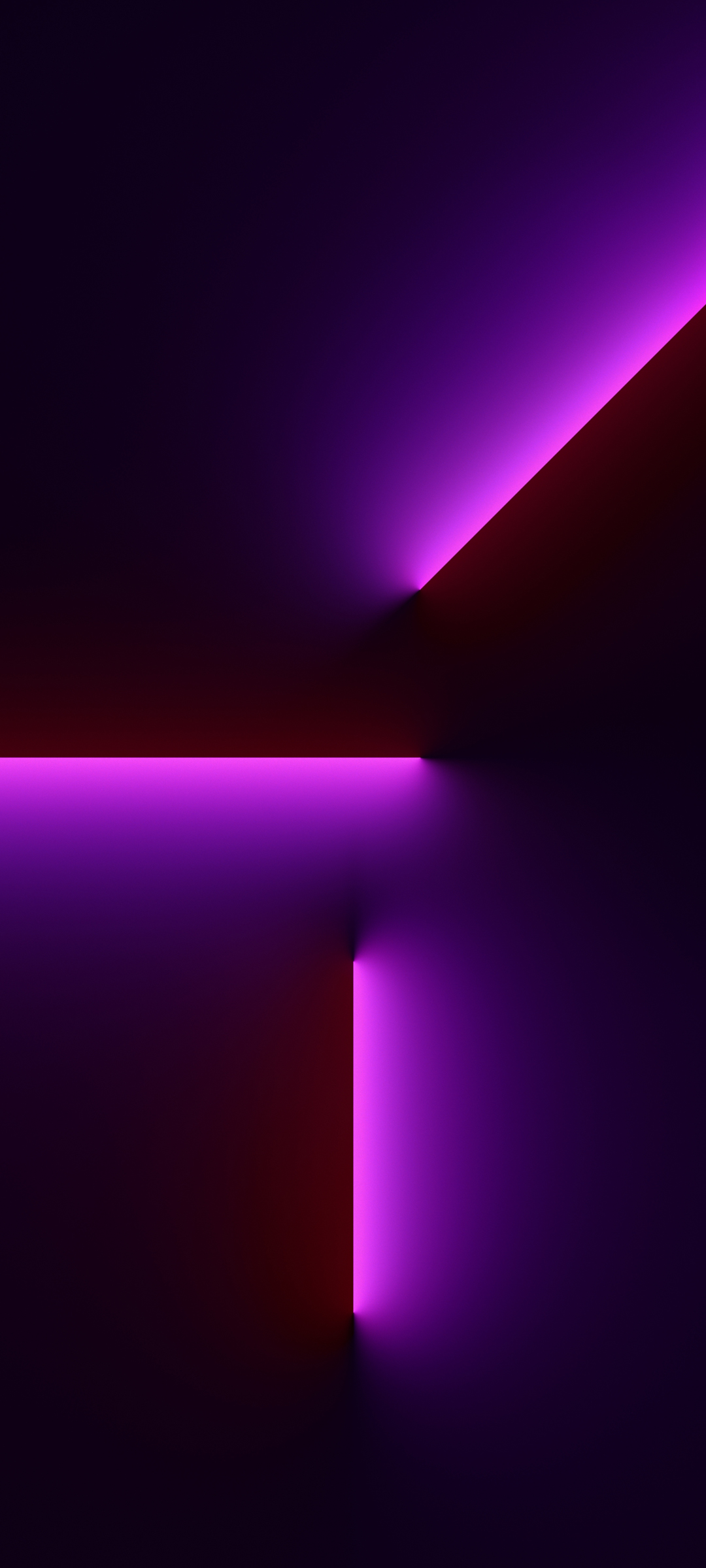 苹果iPhone13Pro 黑紫色 全面屏手机壁纸