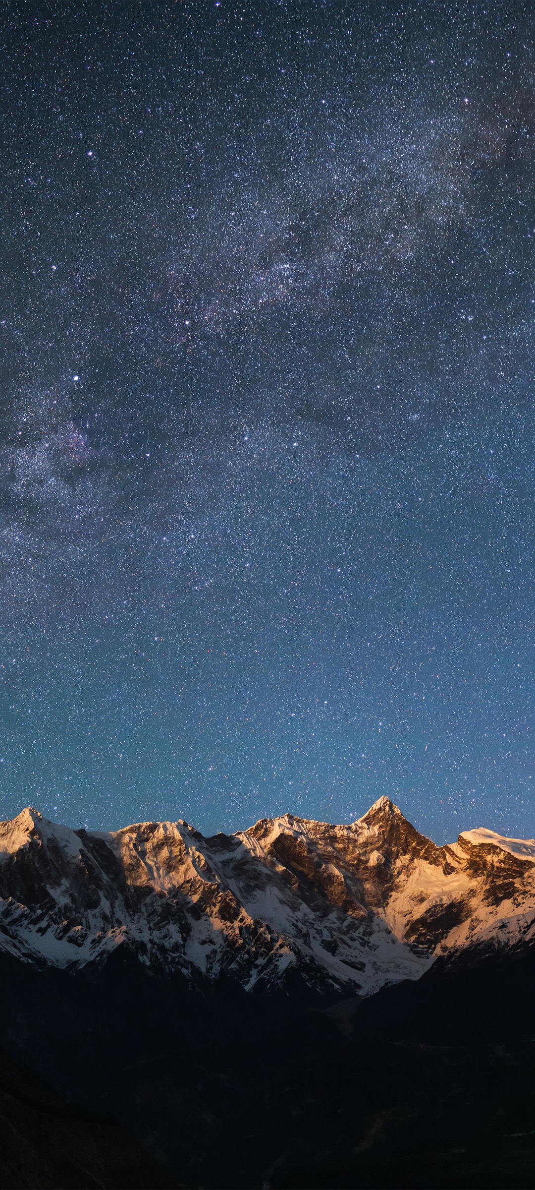 星空星光映山景，绝美手机壁纸免费下载