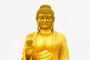 金色释迦牟尼佛坐像